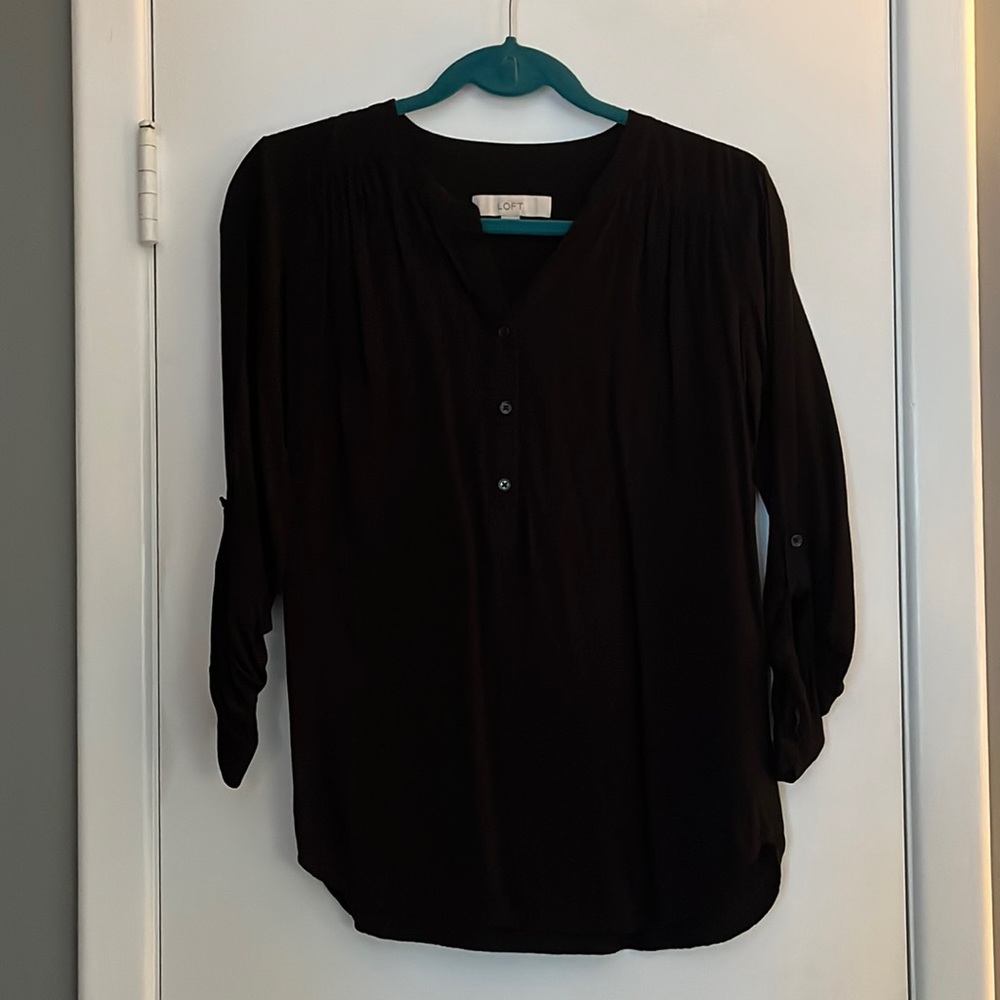 Black Loft Blouse